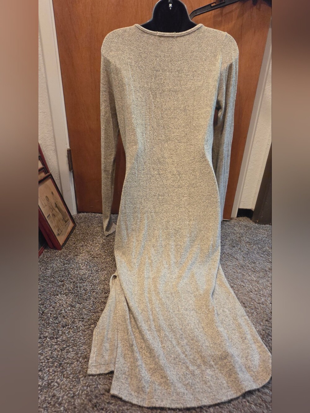 Acemi Stretch Soft Cotton Maxi Dress SzM - Picture 8 of 9